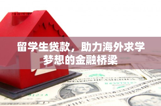 翁源留学生贷款，助力海外求学梦想的金融桥梁